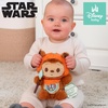 image:imageKids Preferred Star Wars Ewok On the Go Activity Toy  with Colorful Rattle Squeaker Teether Travel Clip Soft Sensory Toy for Ages 0