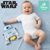 image:imageKids Preferred Star Wars R2D2 On The Go Sensory Toy  with Teether Crinkle Sounds Tactile Ribbons On The Go Strap for Ages 0 yrsR2D2