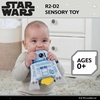 image:imageKids Preferred Star Wars R2D2 On The Go Sensory Toy  with Teether Crinkle Sounds Tactile Ribbons On The Go Strap for Ages 0 yrsR2D2