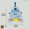 image:imageKids Preferred Star Wars R2D2 On The Go Sensory Toy  with Teether Crinkle Sounds Tactile Ribbons On The Go Strap for Ages 0 yrsR2D2