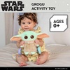 image:imageKids Preferred Star Wars THE Mandalorian Grogu On the Go Activity Toy  with Teether Crinkle Squeaker Mirror and Travel Clip Sensory Toy for Ages 0