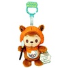 image:imageKids Preferred Star Wars Ewok On the Go Activity Toy  with Colorful Rattle Squeaker Teether Travel Clip Soft Sensory Toy for Ages 0