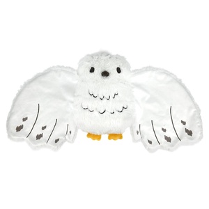 image:imageKids Preferred Harry Potter 9 Inch Tall 26 Inch Wingspan Hedwig Baby Lovey Security Blanket Snuggler Toy Snowy Owl Stuffed Animal for Newborn Infants and Babies