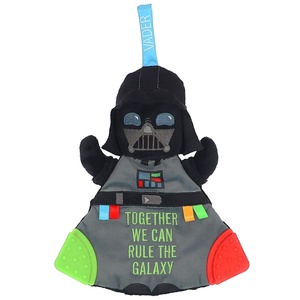 image:imageKids Preferred Star Wars R2D2 On The Go Sensory Toy  with Teether Crinkle Sounds Tactile Ribbons On The Go Strap for Ages 0 yrsDarth Vader