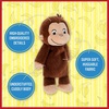 image:imageKids Preferred Curious George Cuddle Pal  12 Inch Ultra Soft Material Plush Floppy Huggable Curious George Embroidered Details for Ages 0