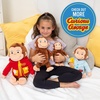image:imageKids Preferred Curious George Cuddle Pal  12 Inch Ultra Soft Material Plush Floppy Huggable Curious George Embroidered Details for Ages 0