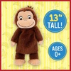 image:imageKids Preferred Curious George Cuddle Pal  12 Inch Ultra Soft Material Plush Floppy Huggable Curious George Embroidered Details for Ages 0