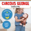 image:imageKids Preferred Curious George Cuddle Pal  12 Inch Ultra Soft Material Plush Floppy Huggable Curious George Embroidered Details for Ages 0