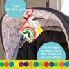image:imageEric Carle My First Colors Soft Book amp 6 Plush Caterpillar Set  Sensory Toy with Crinkle and Teether  Ring for Car Seat and Stroller