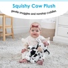 image:imageKids Preferred Carters Squishy Cow Stuffed Animal Baby Cow Plush for Kids Girls Boys Babies and Toddlers with Beans and Embroidered Details
