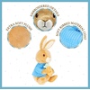 image:imageBeatrix Potter Peter Rabbit Plush with Carrot 13 Inch Soft Stuffed Animal Classic Peter Rabbit Toy for Babies Toddlers and Collectors