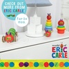 image:imageKids Preferred World of Eric Carle The Very Hungry Caterpillar Newborn Wooden Fidget Toy Baby Sensory Caterpillar Shaker Rattle for Infants Babies and Toddlers