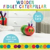 image:imageKids Preferred World of Eric Carle The Very Hungry Caterpillar Newborn Wooden Fidget Toy Baby Sensory Caterpillar Shaker Rattle for Infants Babies and Toddlers