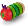 image:imageKids Preferred World of Eric Carle The Very Hungry Caterpillar Newborn Wooden Fidget Toy Baby Sensory Caterpillar Shaker Rattle for Infants Babies and Toddlers