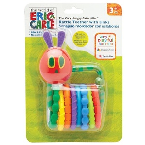 image:imageWorld of Eric Carle The Very Hungry Caterpillar Rattle Teether with Links